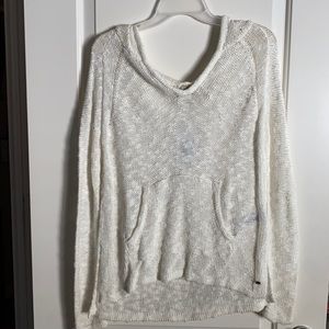 Roxy white sweater.